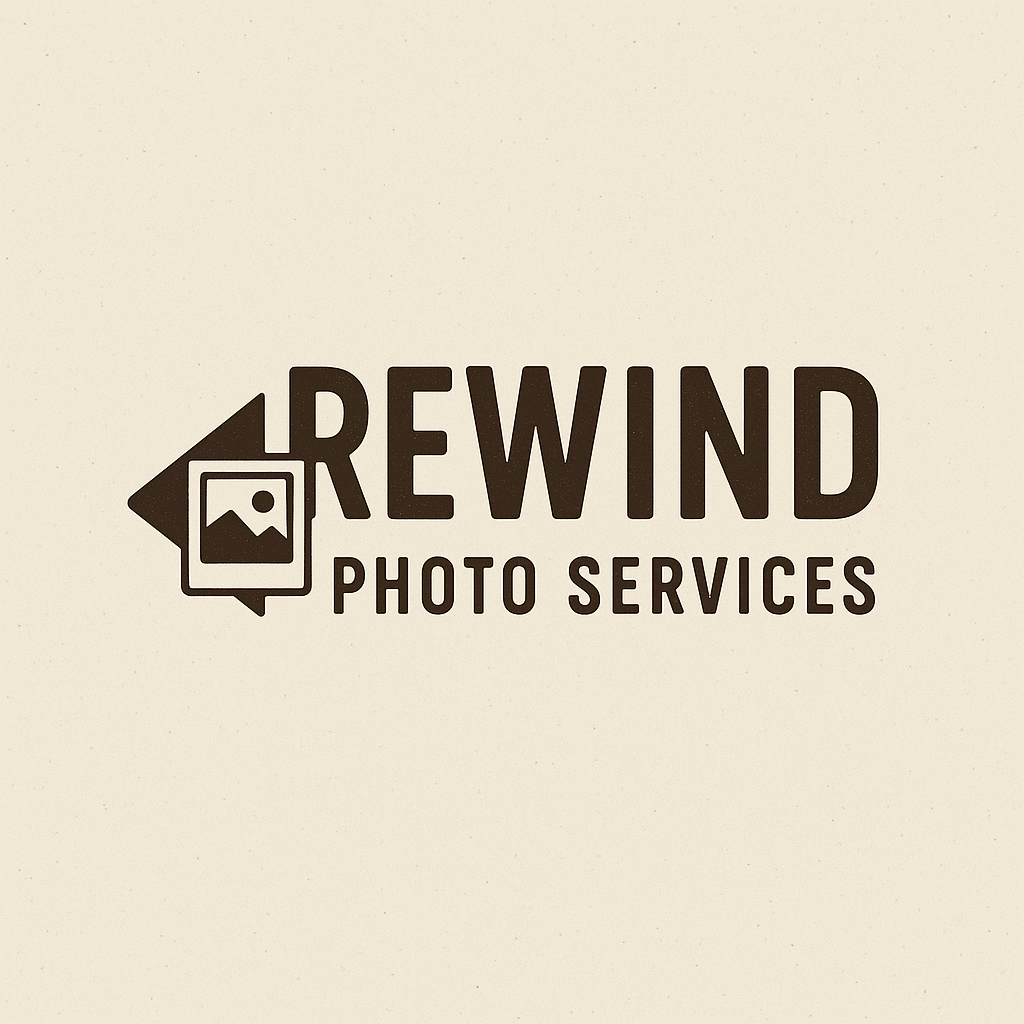 Rewind Photo Services Logo